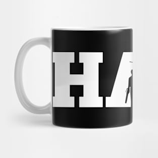 Hail Evil Dead Ash Silhouette Mug